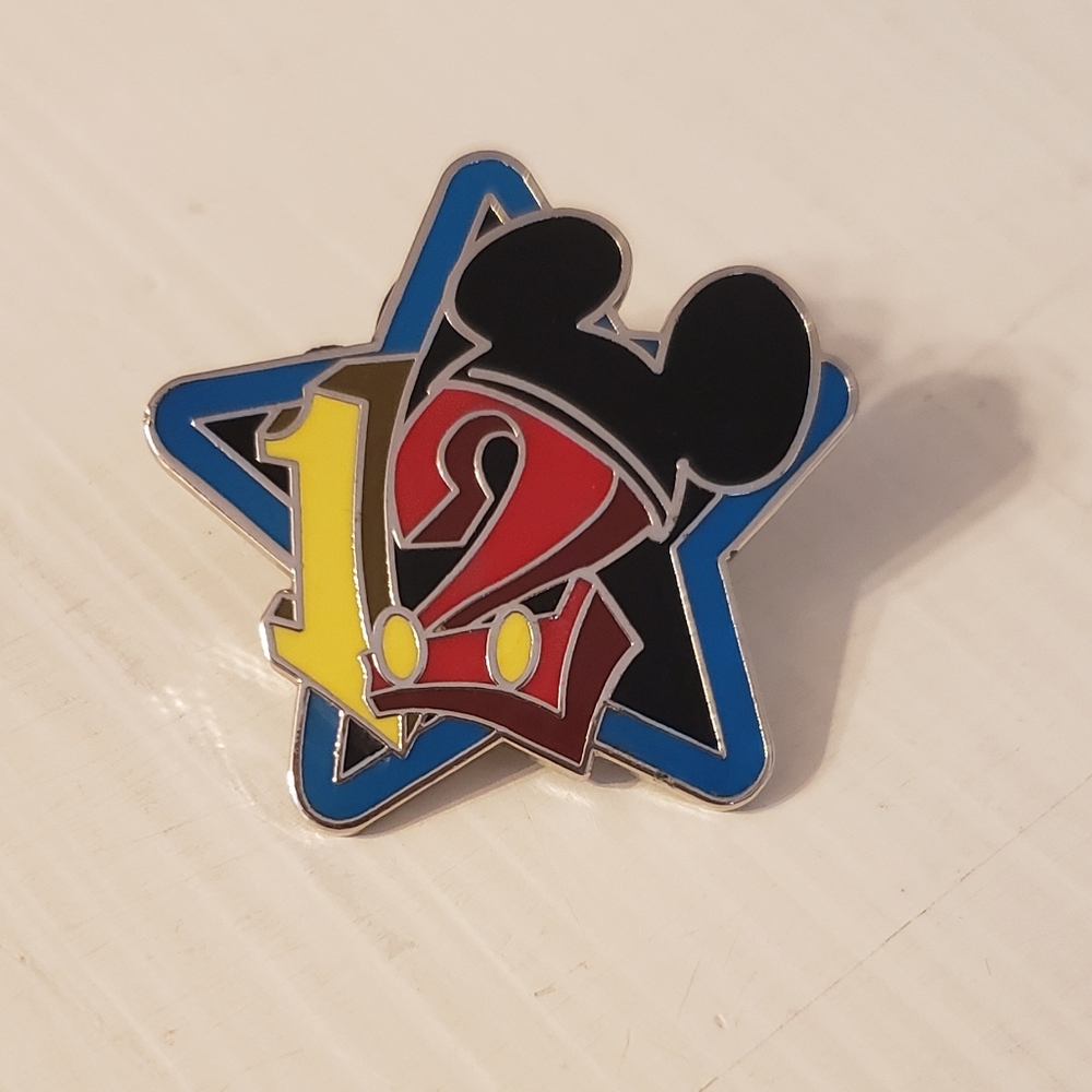Disney #12 Mickey Mouse Ears Hat Pin